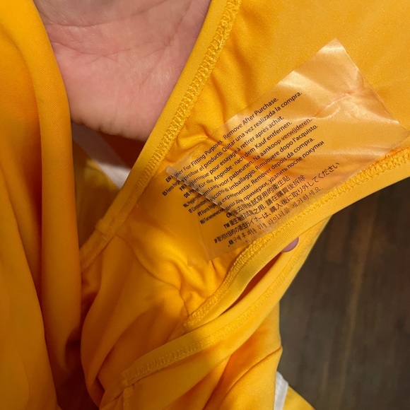 Yellow forever21 one piece swimsuit - Picture 4 of 4